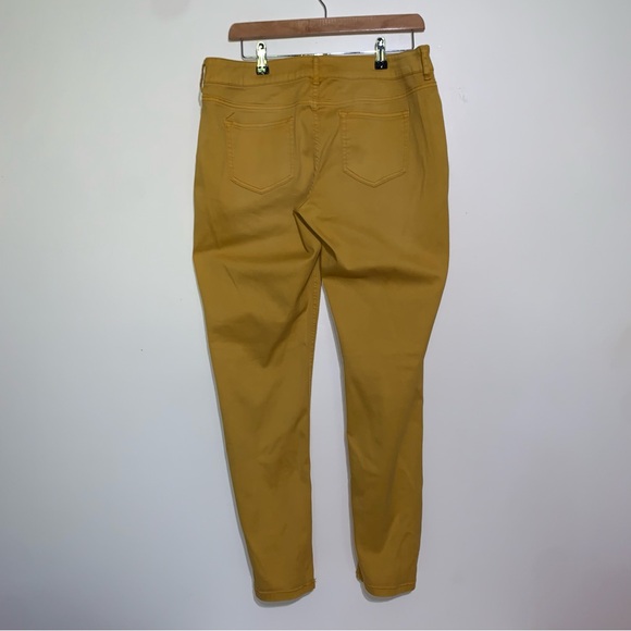 Maurices Golden Yellow/Mustard Pants Large Regular - Picture 3 of 8